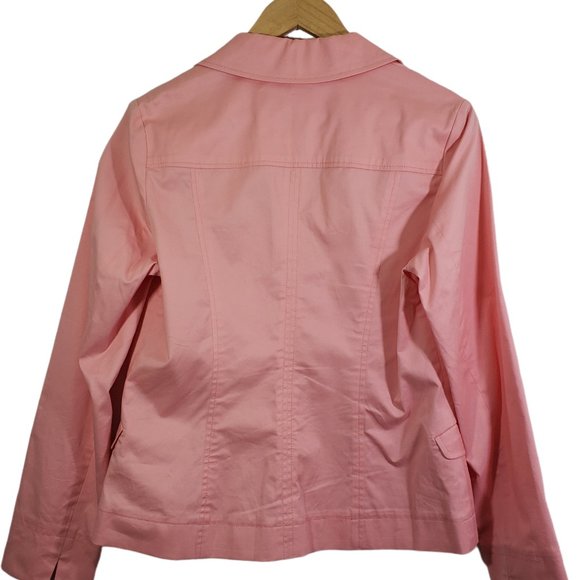 PENDLETON Women's Medium Pink Button-Front, Blazer Jacket - Picture 2 of 7